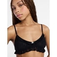 thumbnail image 3 of No Boundaries Lace Scoop Bralette, Women's 32A-44DDD, 3 of 4