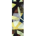 thumbnail image 2 of Burghardt, James 7x14 Gold Ornate Wood Framed with Double Matting Museum Art Print Titled - Elliptic Path I, 2 of 4