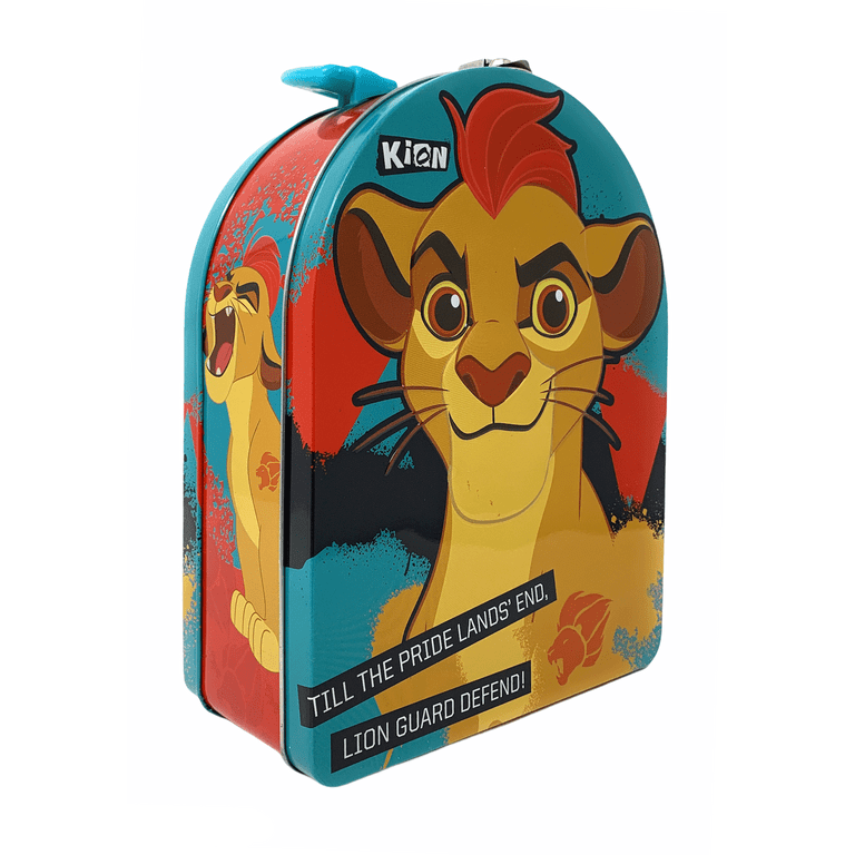 Disney The Lion King Boy's Girl's Soft Insulated School Lunch Box (Blue, One Size)