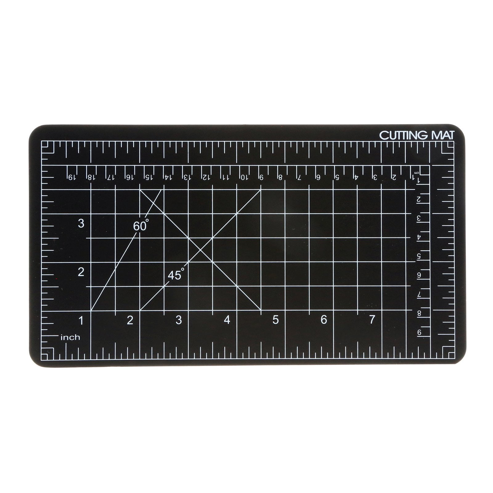 DIY Craft Self Healing Cutting Mat Double Sided Hobby Tool Black 5 x 9