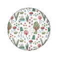 thumbnail image 2 of Kll Frog And Forest Plants Tire Cover,Universal Wheel Tire Cover For Trailer, Rv, Suv, Truck,Camper And Many Vehicle,(14 Inch), 2 of 8