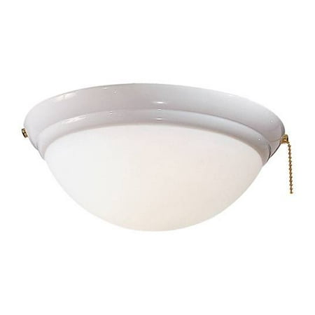

Minka Aire K9375-L-WH Single Globe White Ceiling Fan Light Fixture