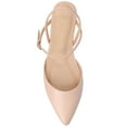 thumbnail image 5 of Journee Women's Martine SuperNatural Shades Buckle Pointed Toe Flats, 5 of 11