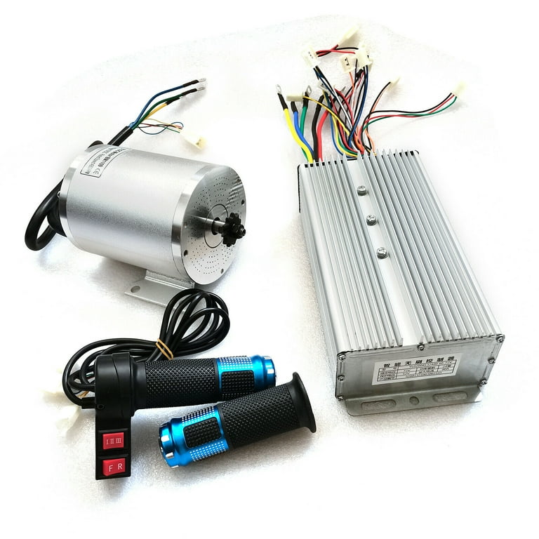 VEVOR VEVOR 3000W 72V Brushless Motor,Electric Scooter Motor with 4900RPM  High Speed Controller for Mini Bike Quad and Go-Kart