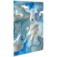 thumbnail image 2 of Empire Art Direct Subtle Blues II Frameless Free Floating Tempered Glass Panel Graphic Wall Art, 32" x 48" x 0.2", Ready to Hang, 2 of 9