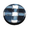 thumbnail image 3 of Multi-Size Car Tire Dust Cover Sunscreen, Corrosion, Dust And Water Keep Spare Tires Clean Mediumblue Houndstooth Buffalo Plaid Tartan Check Scotland Hand-Drawn Sketch_4 15 Inch, 3 of 8