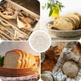 thumbnail image 4 of 6Pcs Bread Basket Liner Cloth 9 Inch Round Bread Proofing Basket Cloth Liner Baking Dough Basket Cover Natural Rattan Banneton Proofing Cloth for Sourdough Bakery Home Baking Supplies, 4 of 8