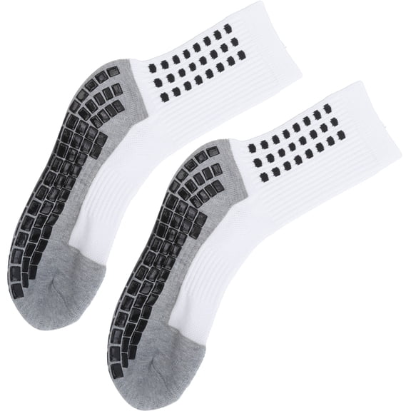 Domqga Rubber Grip Socks, Sports Socks Rubber Soles 360° Three‑dimensional Woven For Sports For Men