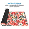 thumbnail image 3 of Pofeuu Small Coral Red Flowers Print Mouse Pad,Rubber, Multipurpose Comfortable Waterproof Mousepad Desk Mat for Gamer Office Home, 3 of 8