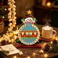 thumbnail image 5 of Hogarize Christmas Advent Calendar DIY Diamond Painting Desktop Calendar Ornament, 5 of 8