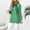 Green, variant on Yrmaups Long Sleeve Button Down Blouse for Women Plus Size, Collared Ruffle Bow Tie Casual Top, Soft Lightweight Fall Winter Office Daily Wear, Black 2XL