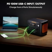 Jackery Solar Generator 1000 Neo2 with 2x100Wair Solar Panel, 1060Wh LiFePO4 Portable Power Station, 1492W AC/100W USB-C, 1Hr Fast Charge for Off-Grid Living, RV, Emergency, Outdoor