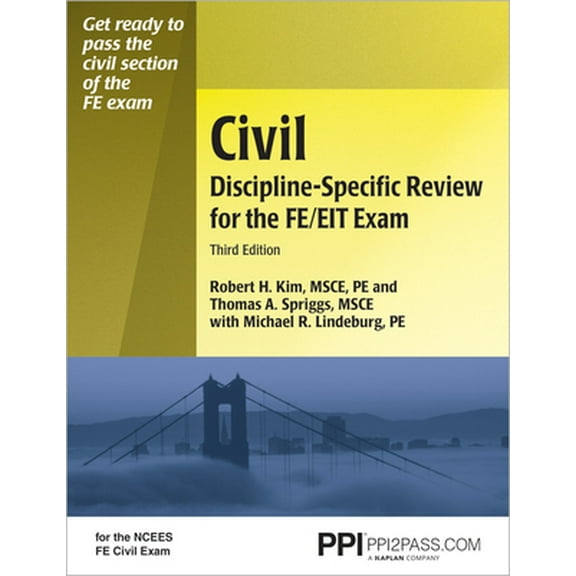 Pre-Owned Civil Discipline-Specific Review for the FE/EIT Exam (Paperback) 1591261775 9781591261773
