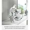 thumbnail image 2 of Yamazaki Home Controller Stand, White, Steel, Adjustable Tiers, 2 of 7