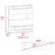 thumbnail image 5 of Panel de Tv Chares Plata Oscuro y Macadamia Virtual Muebles, 5 of 6