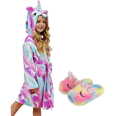 Bam Bam Unisex White Bathrobe & Slippers in Giftbox