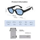 thumbnail image 5 of Gafas de sol SOJOS retro polarizadas hexagonales SJ2389 carey/azul, 5 of 5