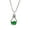 Green, variant on 1PCS Drifting Bottle Clavicle Necklace Unique Design Women Daily Wear Memorial Pendant Jewelry