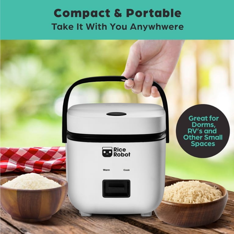 Rice Robot XL 4 Cup Rice Cooker, Ceramic Nonstick photo 4