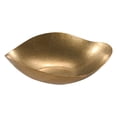 thumbnail image 2 of Yuehao Irregularly Shaped Shallow Stainless Steel Plate, Irregularly Triangular Cold Dish (Vintage Gold),Stylish Irregular Shape Plates Made From 304 Stainless with Suitable for Serving Desserts, 2 of 8
