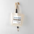 thumbnail image 5 of CafePress - To Market, To Market To Buy A Fat Pig - Unisex Canvas Tote Bag, Beige, 1-Piece, 5 of 7