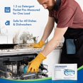 thumbnail image 4 of Terra Breeze Automatic Dishwasher Detergent Powder 1.5 Oz. Individually Wrapped Packets (50 Packs), 4 of 5