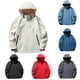 thumbnail image 4 of Chaqueta impermeable para hombre, cortavientos deportivo ligero con capucha para gimnasio, anoraks a prueba de viento de Color sólido, chaquetas de invierno para hombre, 4 of 5