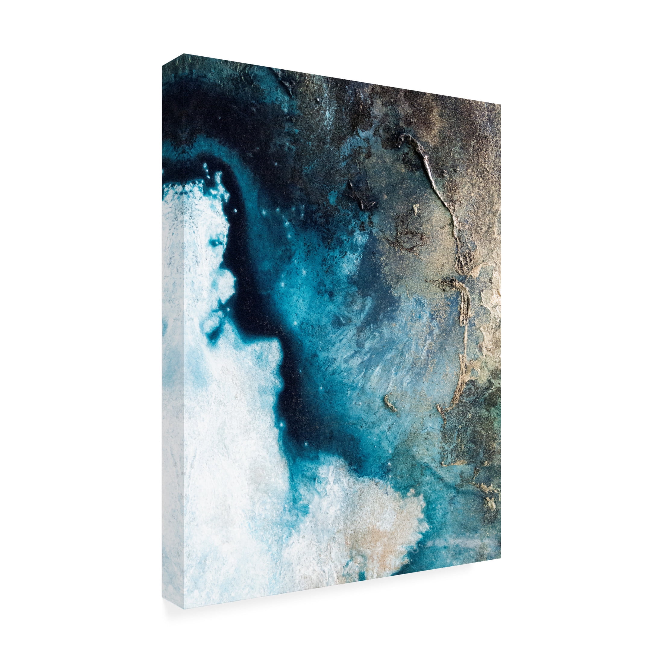 Canvas Wall Art - Petra Meikle de Vlas 'The Edge' Wall Art for Living Room, Bedroom, or Office Décor by Trademark Fine Art - 35 x 47 Inches