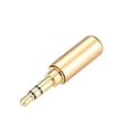 thumbnail image 3 of 3.5mm Stereo Male Solder Connector Audio Video Cable Power Adapter, 10Pcs, 3 of 3