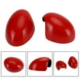 thumbnail image 2 of 2x Red Mirror Covers for MINI Cooper R55 R56 R57 High Quality, 2 of 11