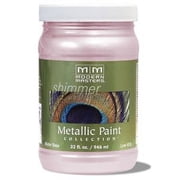 6 oz Modern Masters ME164 Flash Gold Metallic Paint Collection Water-Based Decorative Metallic Paint
