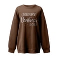 thumbnail image 4 of ICHUANYI Clearance Fashion Women's Print Pullover Tops Long Sleeve Comfortable Blouse Sweatshirt ICHUANYI "ICHUANYI", 4 of 4