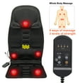 thumbnail image 4 of 8 Mode 3 Intensity Black Comfortable Full Body Electric Hot Heater Vibration Back Massager Car Heat Pad Home Chair Seat Cushion, 4 of 7