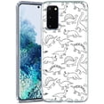 thumbnail image 1 of TalkingCase Slim Phone Case Compatible for Samsung Galaxy S20 FE 4G/5G,(Not S20),Dinosaur 2 Print,Lightweight,Flexible,Soft, USA, 1 of 7