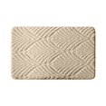 thumbnail image 2 of Blueek Cozy Non-slip Bathroom Door Mat - 19x31 Inch - Soft Polyester Velvet, Highly Absorbent Enterance Rug for Home Safety,Beige, 2 of 5