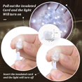 thumbnail image 4 of AVEKI 100pcs Flash White Balloon Light with Loop for Hanging,Mini Ball Lights Led Drinks Lights Mini Round Tiny Light for Paper Lanterns Balloons Vases Birthday Party Event Wedding Decoration A0514, 4 of 7