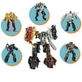 thumbnail image 1 of YEIBOBO! mini Jouets Transformables Robot 5-en-1 pour Garçons 4-12 Ans, 1 of 6