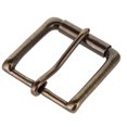 thumbnail image 3 of B6231 Antique Brass, Roller Heel Bar Buckle, Solid Brass-LL, Multiple Sizes, 3 of 10