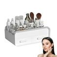 thumbnail image 5 of Makeup Organizer for Vanity, Cosmetic Storage Box, Cosmetic Display Cases with Drawers Ideal for Bedroom and Bathroom Countertops, 5 of 8