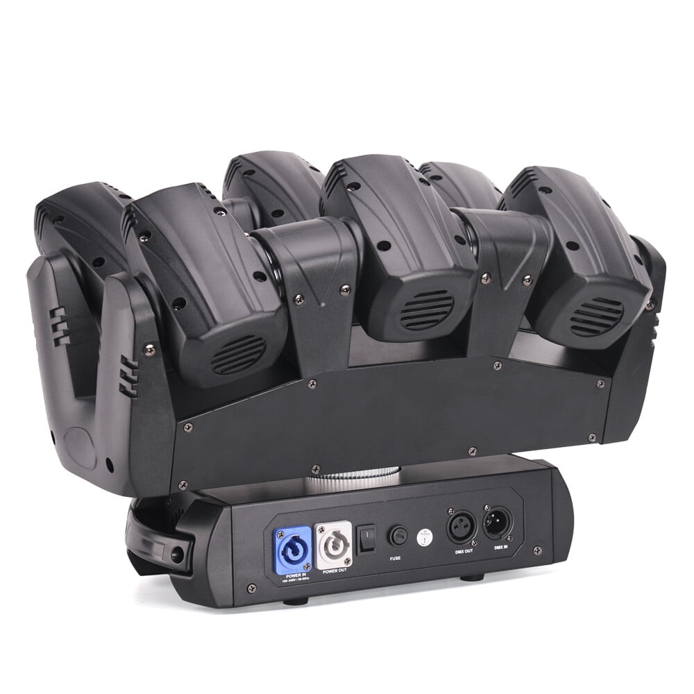 RGBW Stage Lights, 6 LED Stage Lights, DJ Party Lights