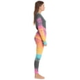 thumbnail image 2 of Just Love Women's Tie Dye Two Piece Thermal Pajama Set 6962-10195-RED (Tie Dye Bright Blue, X-Large), 2 of 3