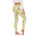 thumbnail image 1 of MKLEKYY Leggings deportivos para mujer, mallas cómodas con estampado para mujer, mallas deportivas de control para yoga, mallas de cintura alta para mujer, 1 of 4