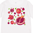 thumbnail image 4 of Inktastic Pomegranate Fruit Party Boys or Girls Long Sleeve Toddler T-Shirt, 4 of 5