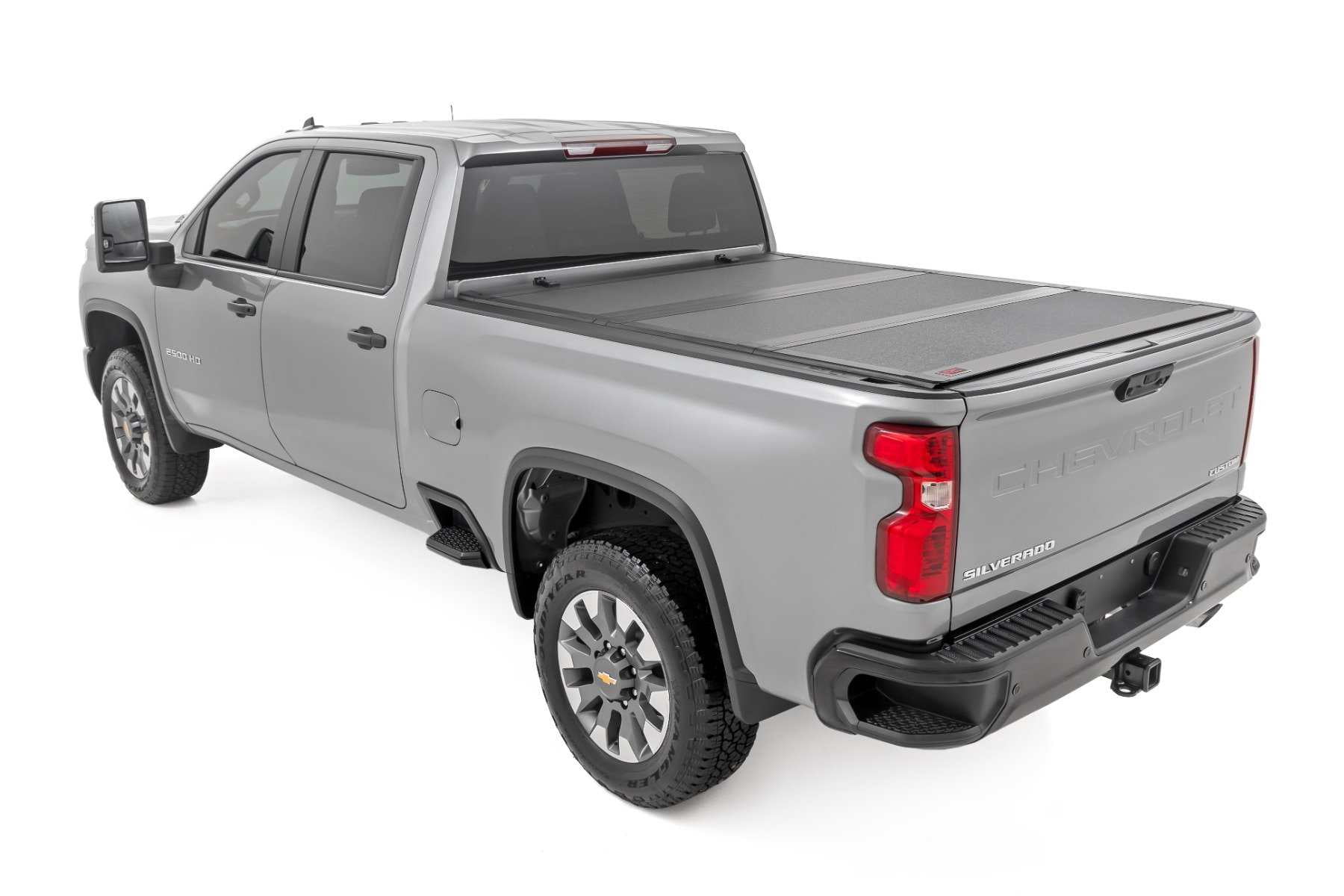 Rough Country Hard Flip Up Bed Cover for 20-26 Chevy/GMC 2500HD | 6'9 - 49120651