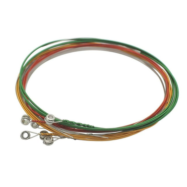 Cuerdas de guitarra eléctrica Yuyangstore Aleación 6 Piezas