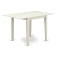 thumbnail image 1 of Pemberly Row Traditional Rectangular Wood Dining Table in Linen White, 1 of 5