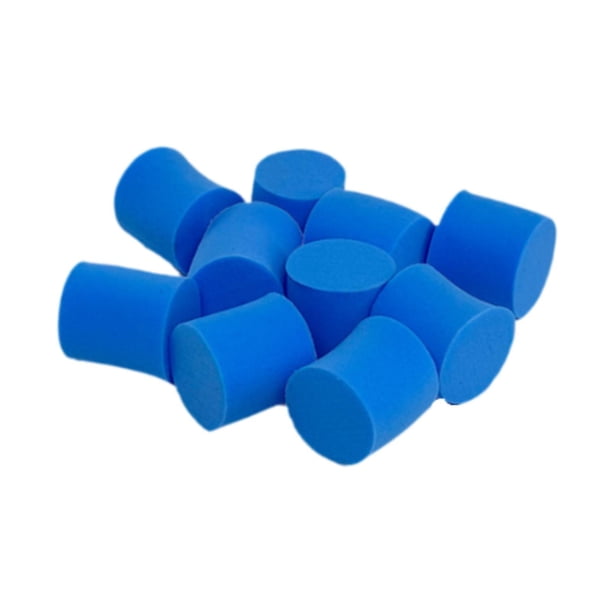 10 piezas de tubo de ensayo para granja de hormigas, hábitat para hormigas, tapón de esponja, casa para hormigas, nido para hormigas Diámetro 15 mm