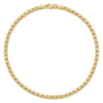 thumbnail image 4 of Primal Gold 14 Karat Yellow Gold Double-Sided Heart 10-inch Anklet, 4 of 8
