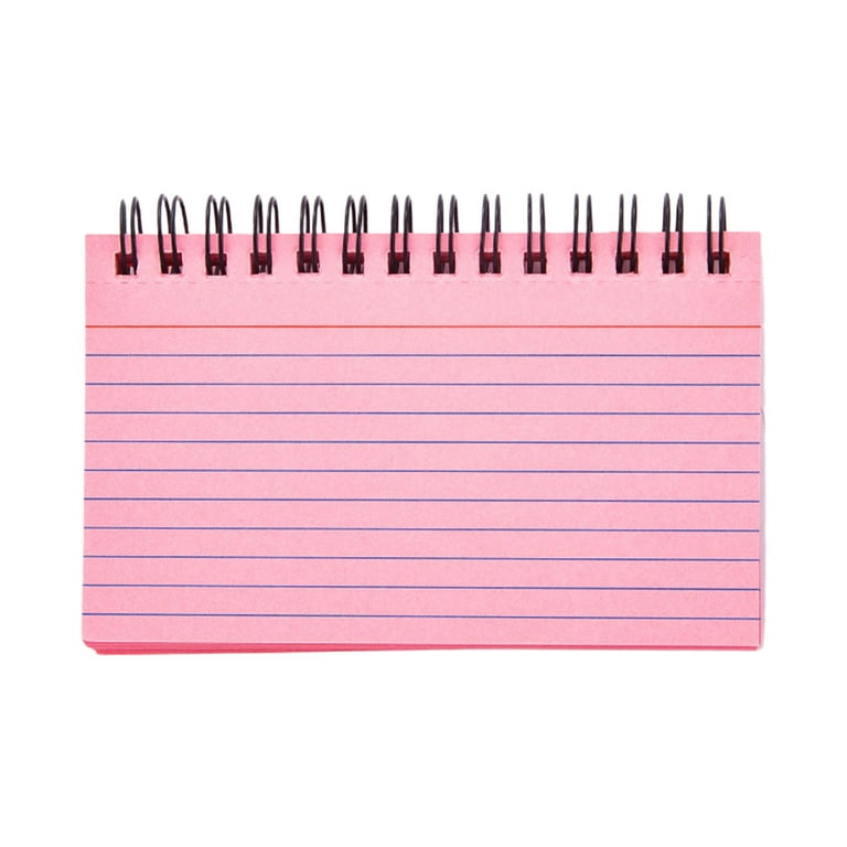 B6 Blank Notebook pink Snow / Pink Drawing Notebook / Pink Colored Paper  Notebook / Journal / Spiral Notebook / School Notebook, Supplies 