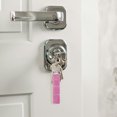 thumbnail image 4 of LOLIPPYY Three Compartment Rhinestone Pill Keychain Holder Pink Metal Organizer for Travel, 4 of 7